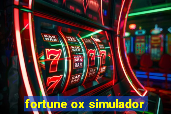 fortune ox simulador